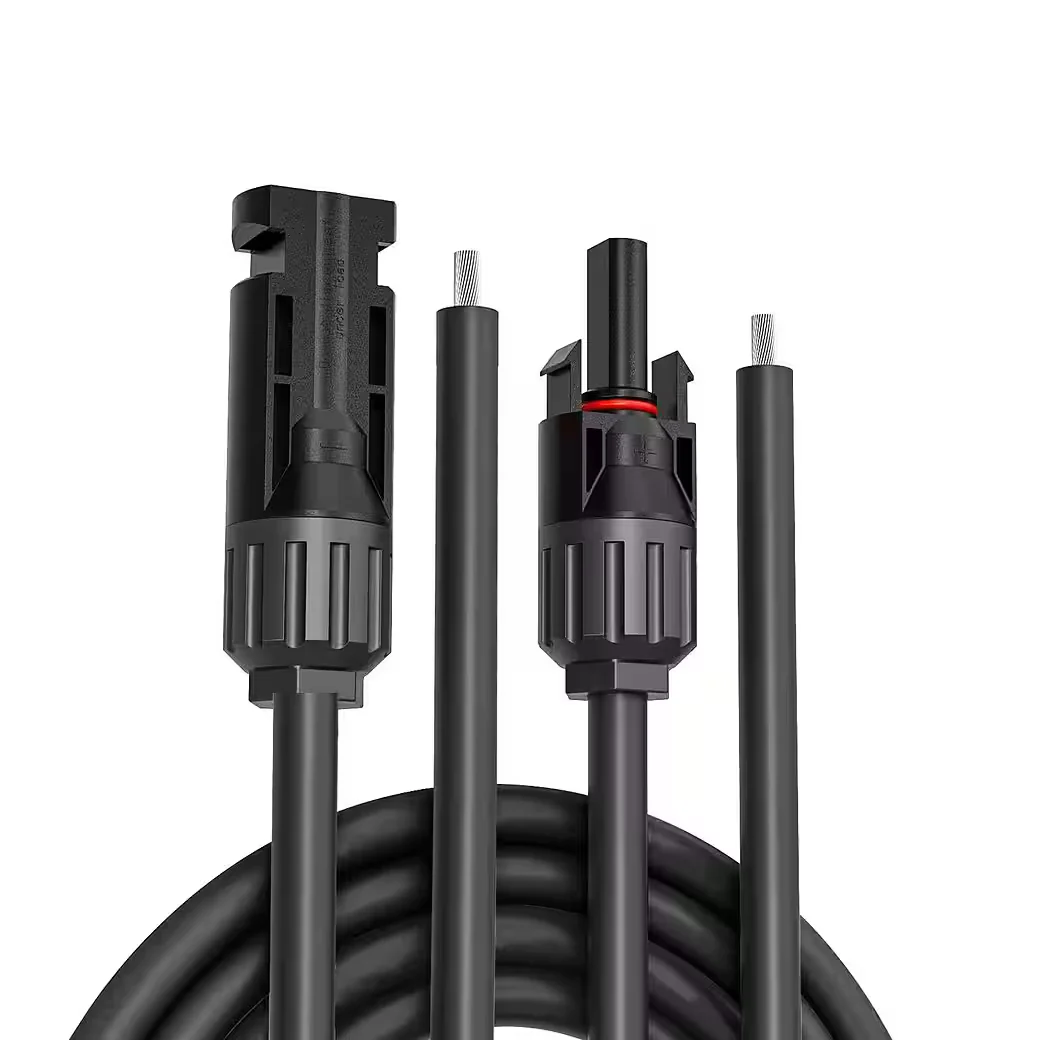 GLIESE Solarkabel 3 m 2.5 mm2 Schwarz mit Stecker Photovoltaik
