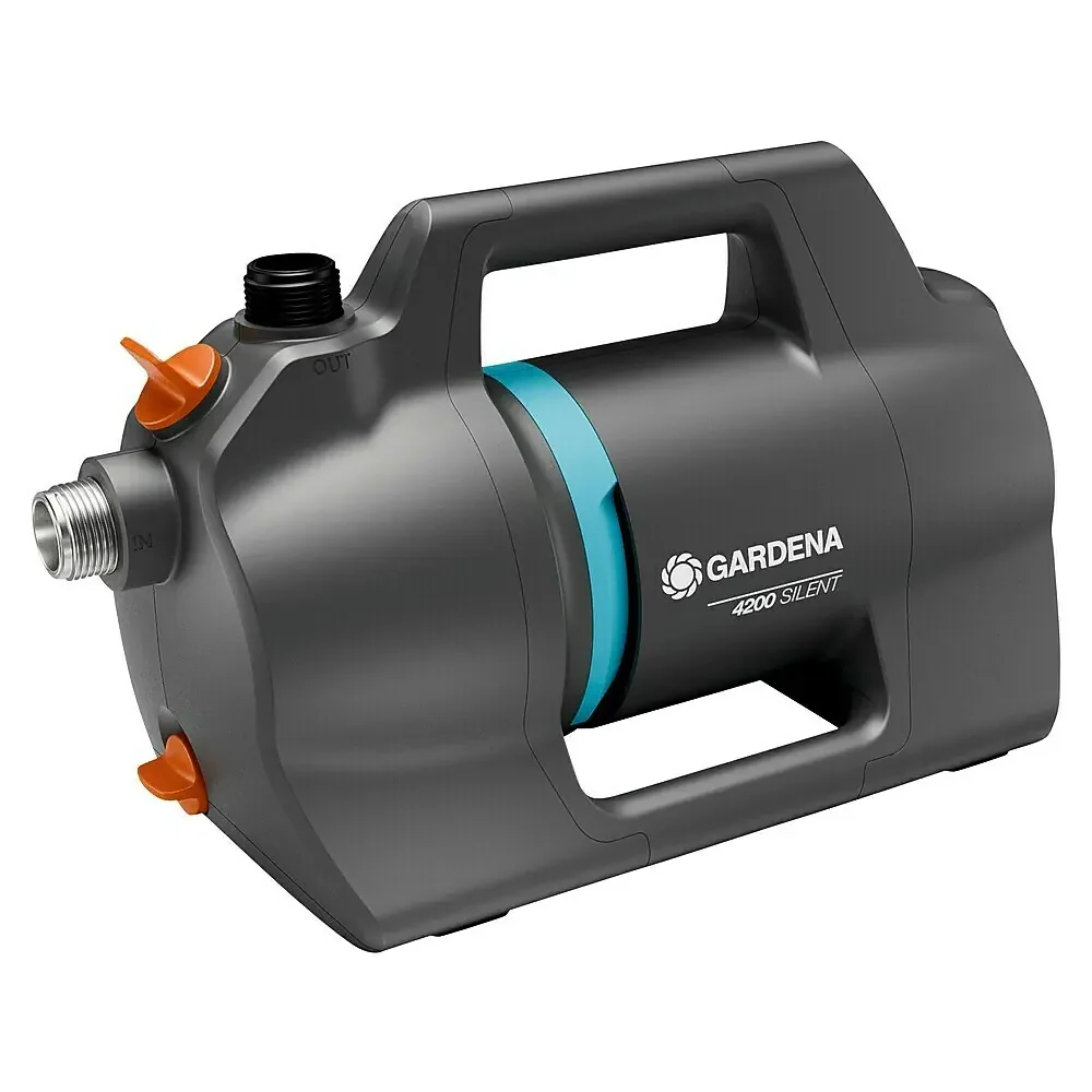 Gardena Gartenpumpe 4200 Silent leise Wasserpumpe zur Bewässerung