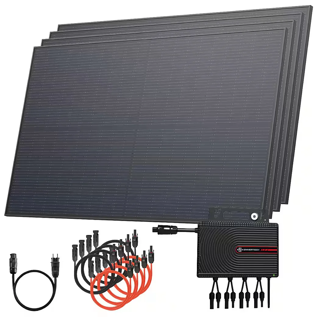 Balkonkraftwerk 2000 Wp 800 Watt Envertech Wechselrichter Mini PV Set