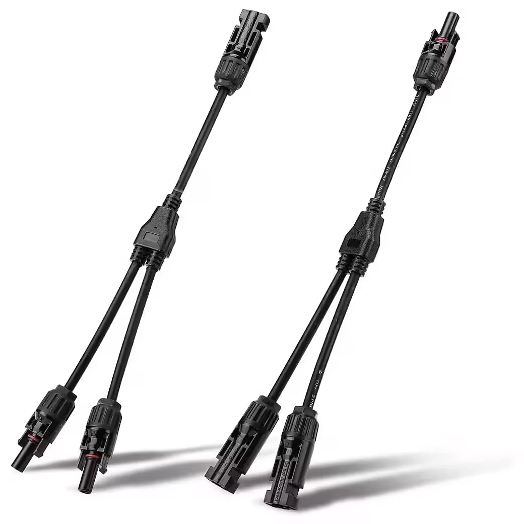 MC4 Y Stecker Verteiler Set 1 zu 2 3 4 Solarmodul PV Verbindung