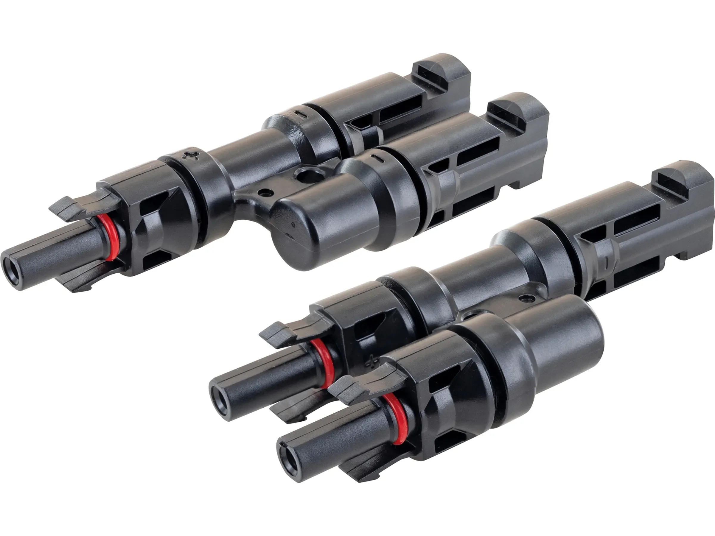 Schwaiger Solar Adapter Set 2in1 Schwarz Photovoltaik