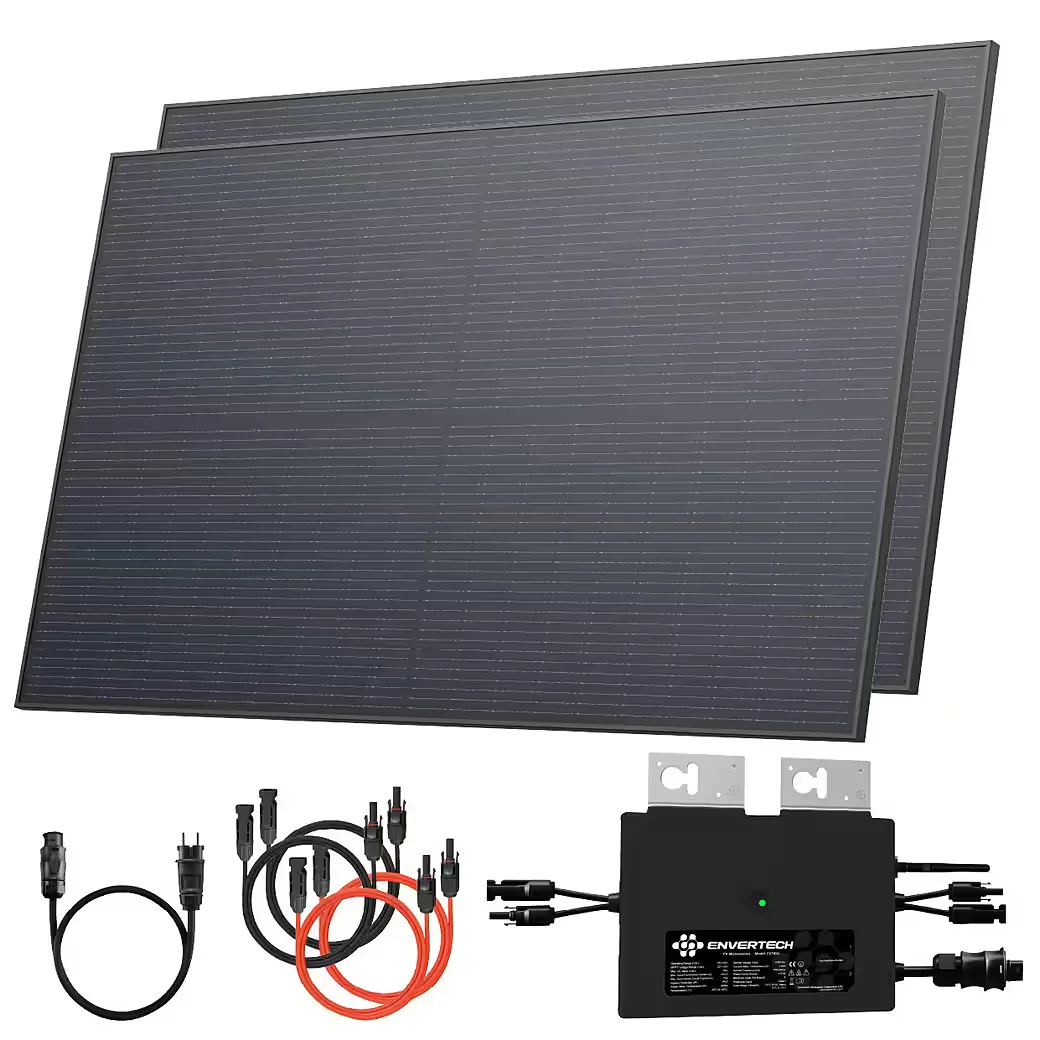 Envertech Balkonkraftwerk Komplettset 800W 1000W Steckdose