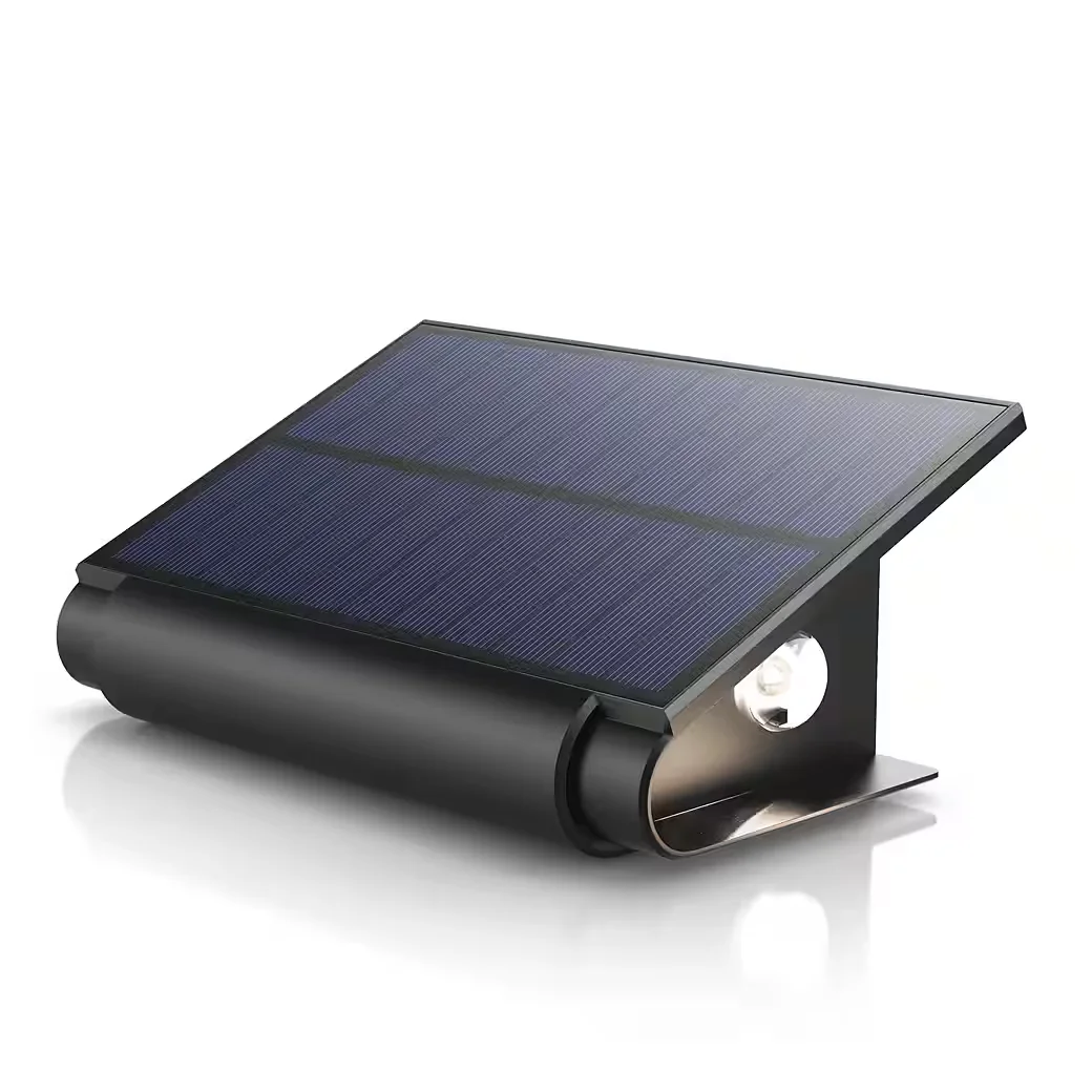 LED Solar Wandleuchte außen mit Akku wasserdicht ohne Stromanschluss