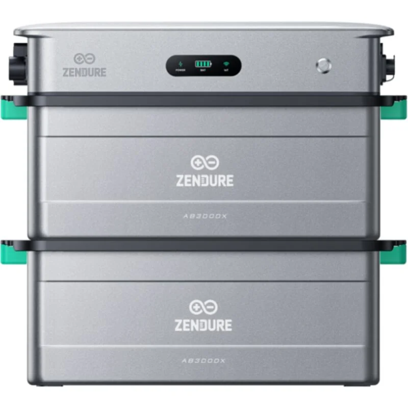Zendure SolarFlow 2400 AC, KI AC-gekoppelte Energie Management System, 2400W AC Eingang, 2400W Ausgangsleistung, mit 2xAB3000X
